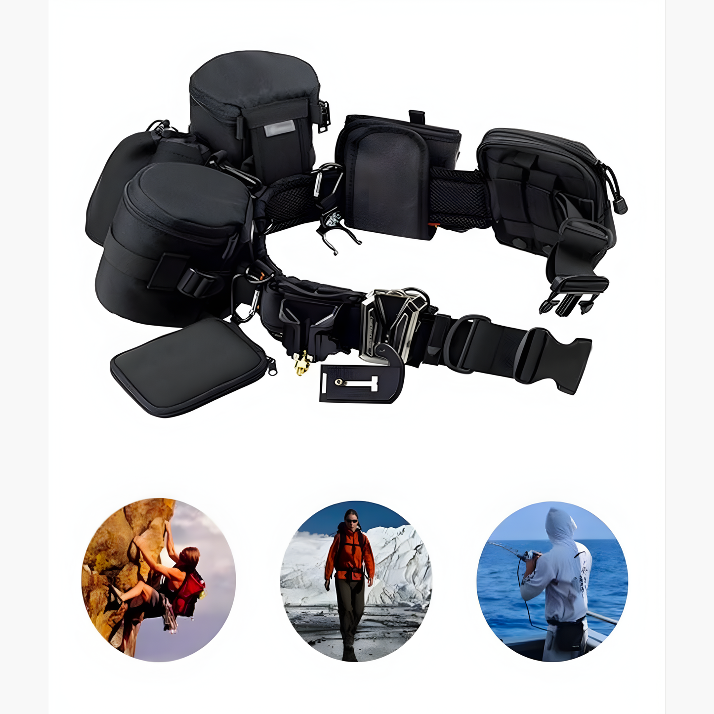 Photographer Bundle – Dual Camera Holster