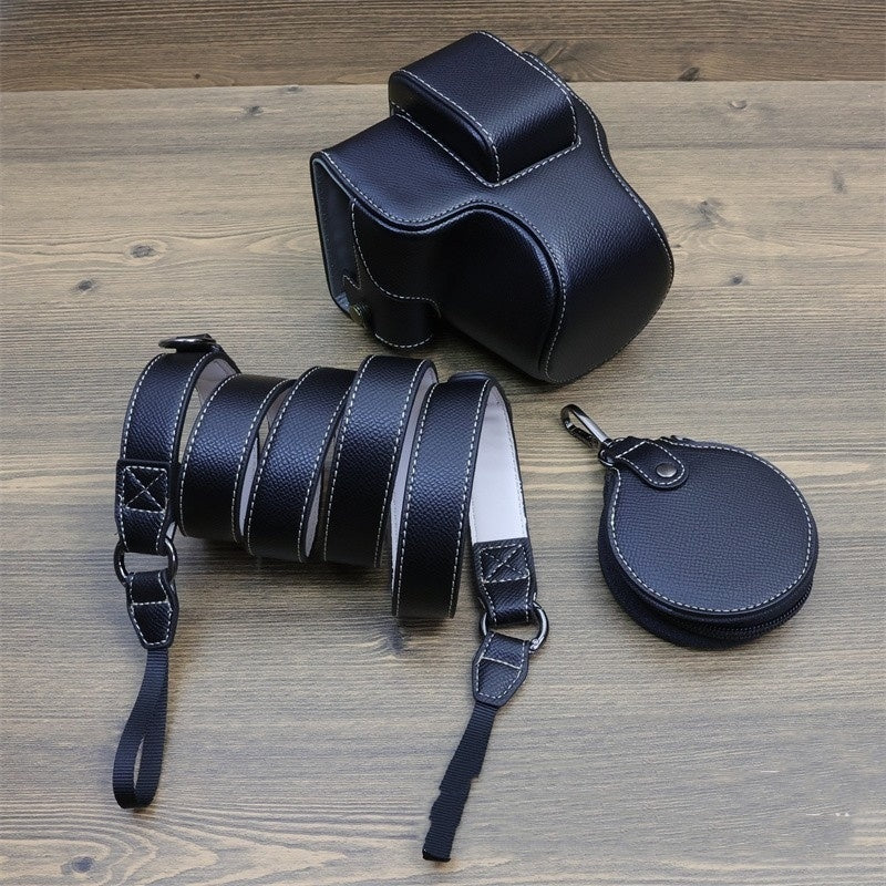Suitable For Micro Single Camera Retro Oblique Camera Bag
