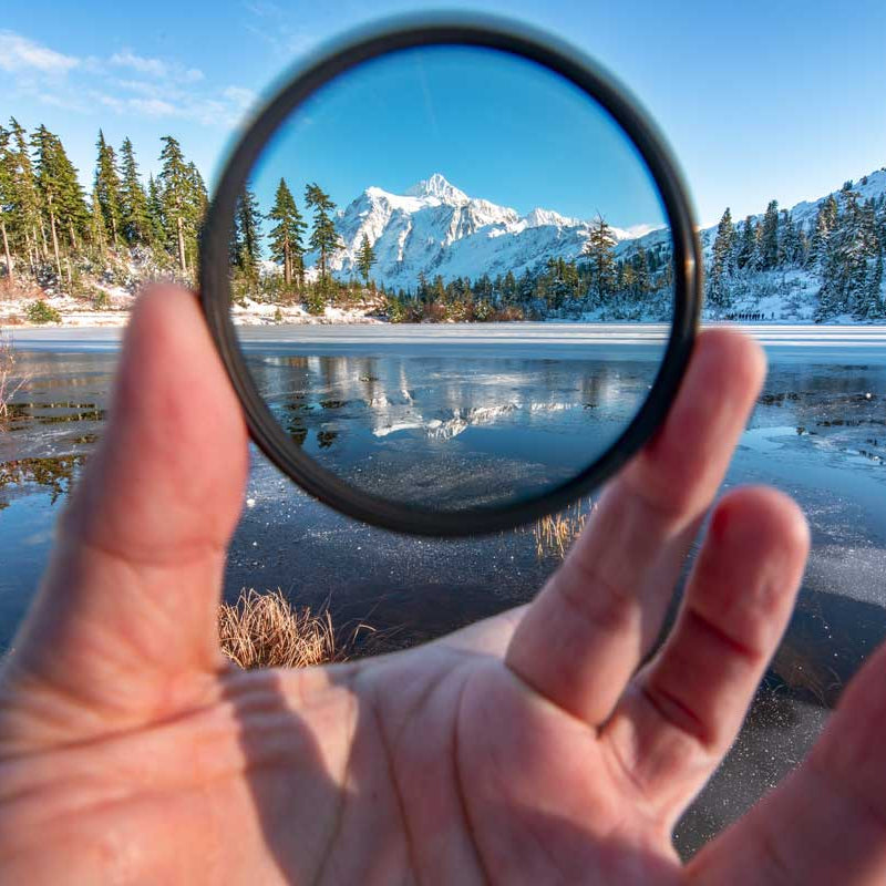 VistaPro Camera Polarizing Filter for Landscape Photography