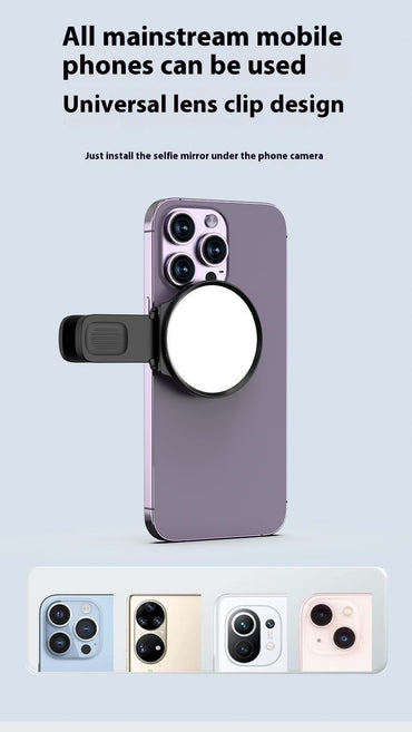 Mobile Phone Rear Camera Self-timer Auxiliary Clip Self-shooting Mirror