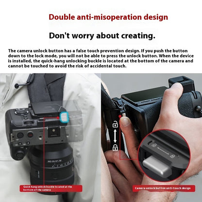 SnapRig x Falcam Backpack Quick Kit Camera SLR Universal Shoulder Strap Quick Release Plate