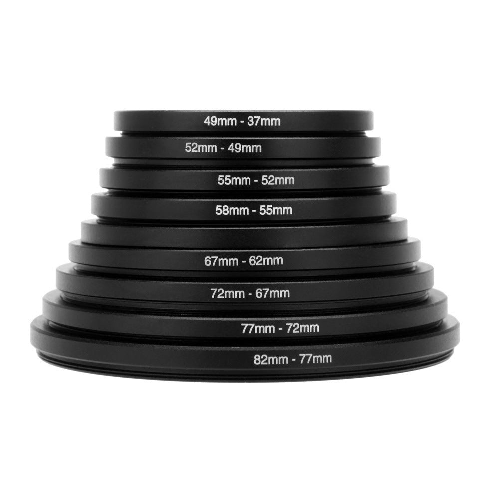 SnapRig Lens Adapter Ring Set – Small to Large Step-Up Rings