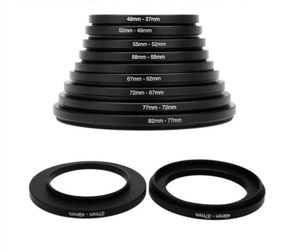 SnapRig Lens Adapter Ring Set – Small to Large Step-Up Rings