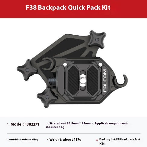 SnapRig x Falcam Backpack Quick Kit Camera SLR Universal Shoulder Strap Quick Release Plate