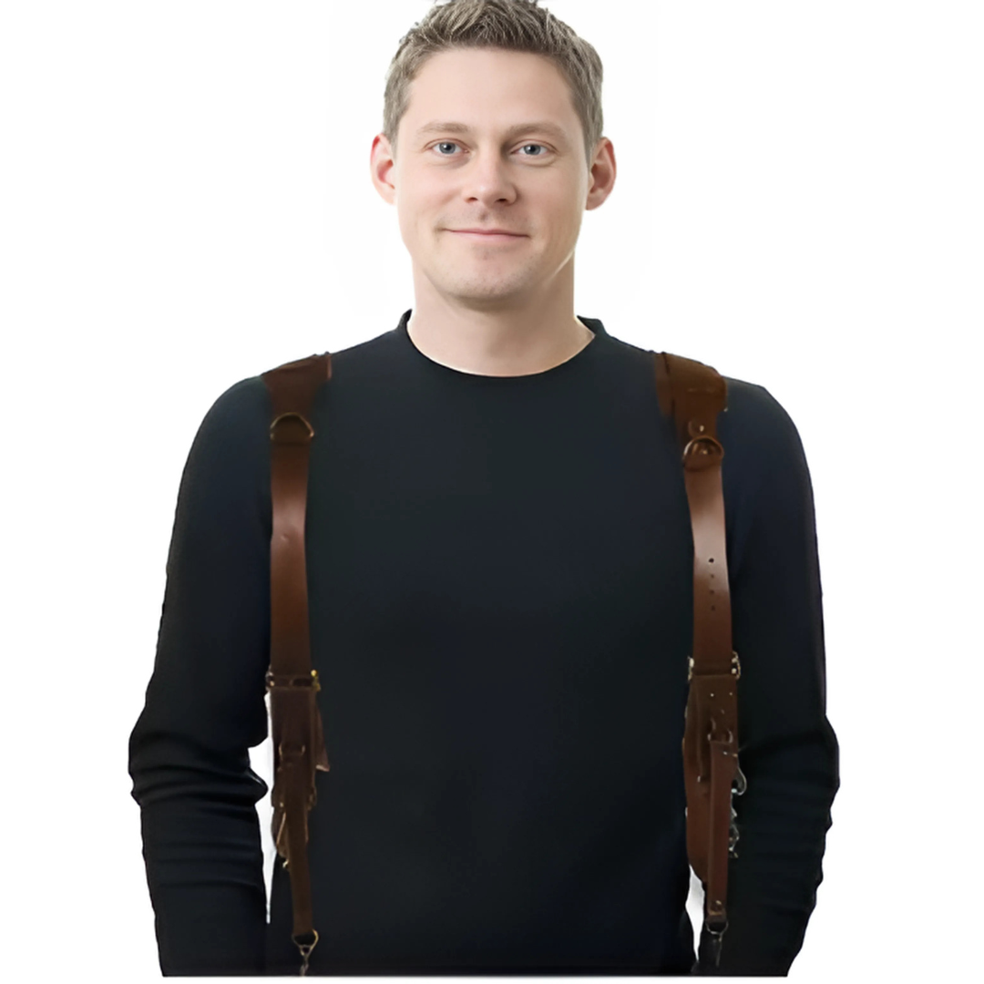 SnapRig Camera Leather Shoulder Strap