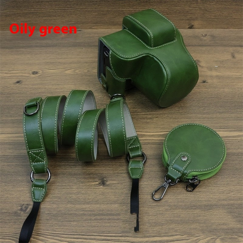 Suitable For Micro Single Camera Retro Oblique Camera Bag