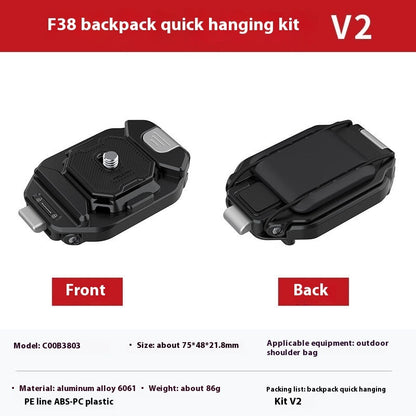 SnapRig x Falcam Backpack Quick Kit Camera SLR Universal Shoulder Strap Quick Release Plate
