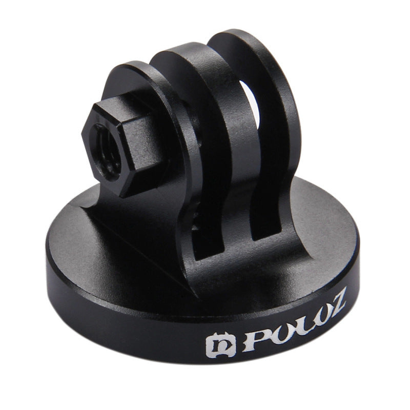 Sports Camera Metal Fixed Base Tripod Selfie Stick Adapter 14 Screw Adapter