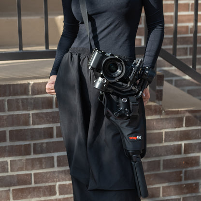 SnapRig Gimbal Holster – Hands-Free Support for DJI Gimbals and Professional Camera Gear