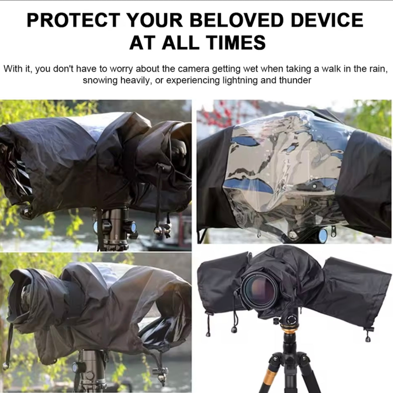 RainGuard Pro All-Weather Camera Protector