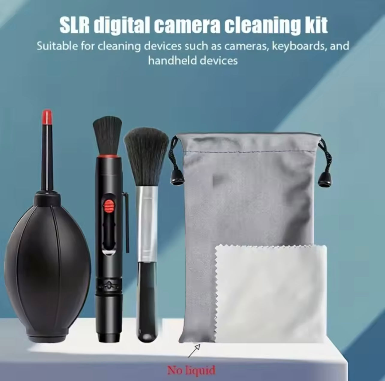 SnapRig Essentials Kit – Professional Camera & Screen Cleaning Set for DSLR, Mirrorless, Laptop, and Lens Care