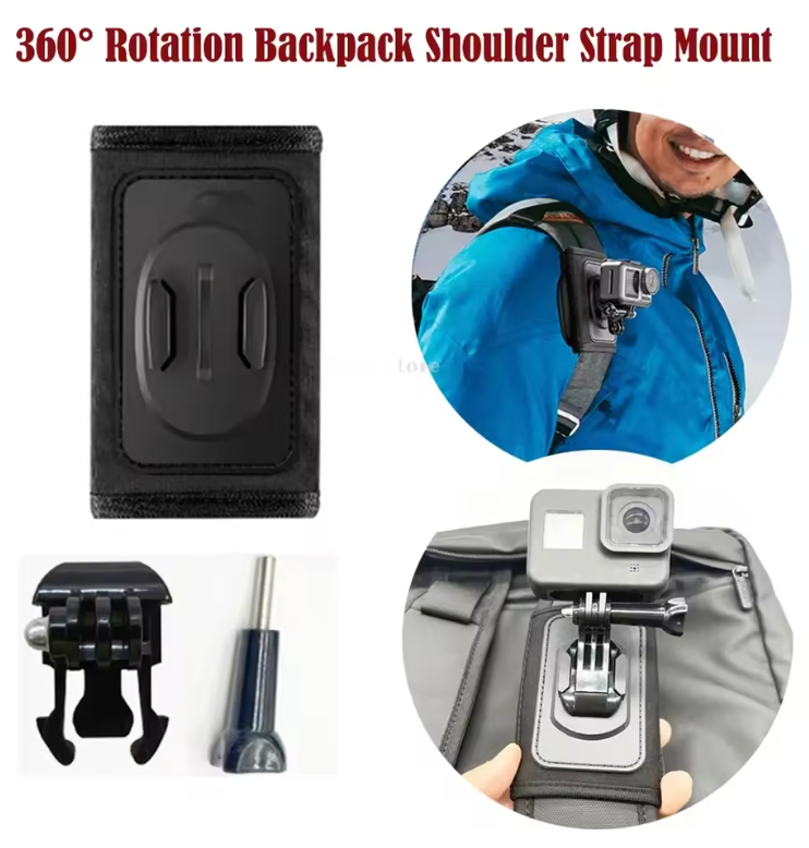 SnapRig Sports Camera Shoulder Clip