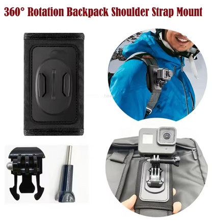 SnapRig Sports Camera Shoulder Clip