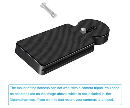 SnapRig DualLink Pro – Dual Camera Carry System for Photographers & Videographers | Quick-Release Crossbody Strap for Two Cameras