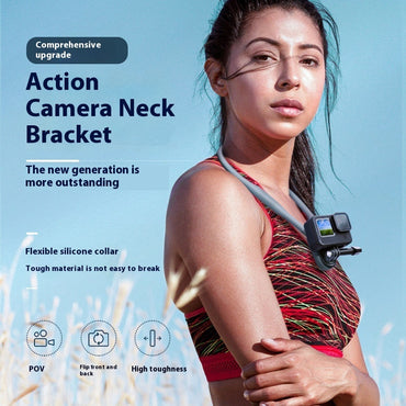 GoPro Magnetic Neck Holder – Wearable POV Filming Mount