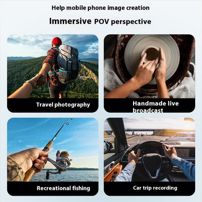 POV Magnetic Phone Mount – Wearable Neck Holder for Filming & Vlogging